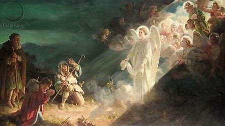Shepherds with Angels